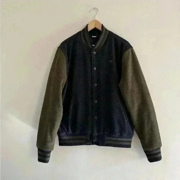 Hudson Varsity Bomber Woolen Jacket Size‎ M - Picture 8 of 9